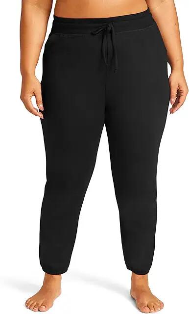 Beyond Yoga Plus Size Off Duty Joggers (Black) Women's Clothing Cover