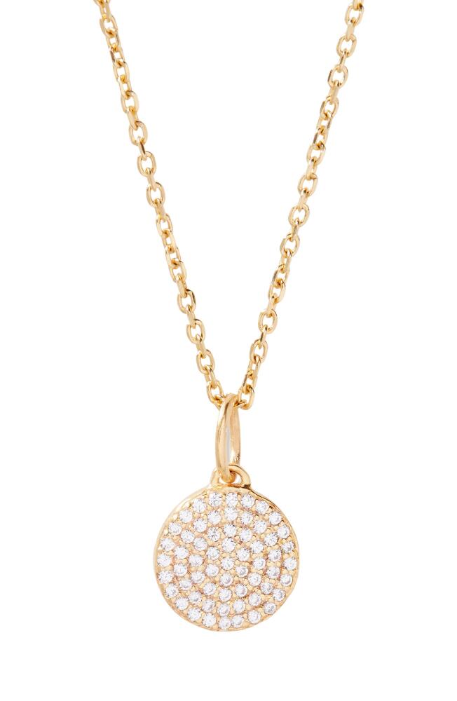 Brook and York Adeline Coin Pendant Necklace in Gold Cover