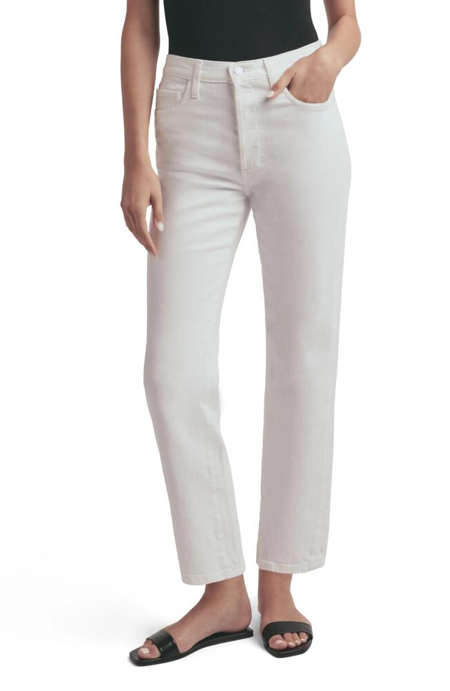 Favorite Daughter The Vivi Ankle Jeans in Leche Cover