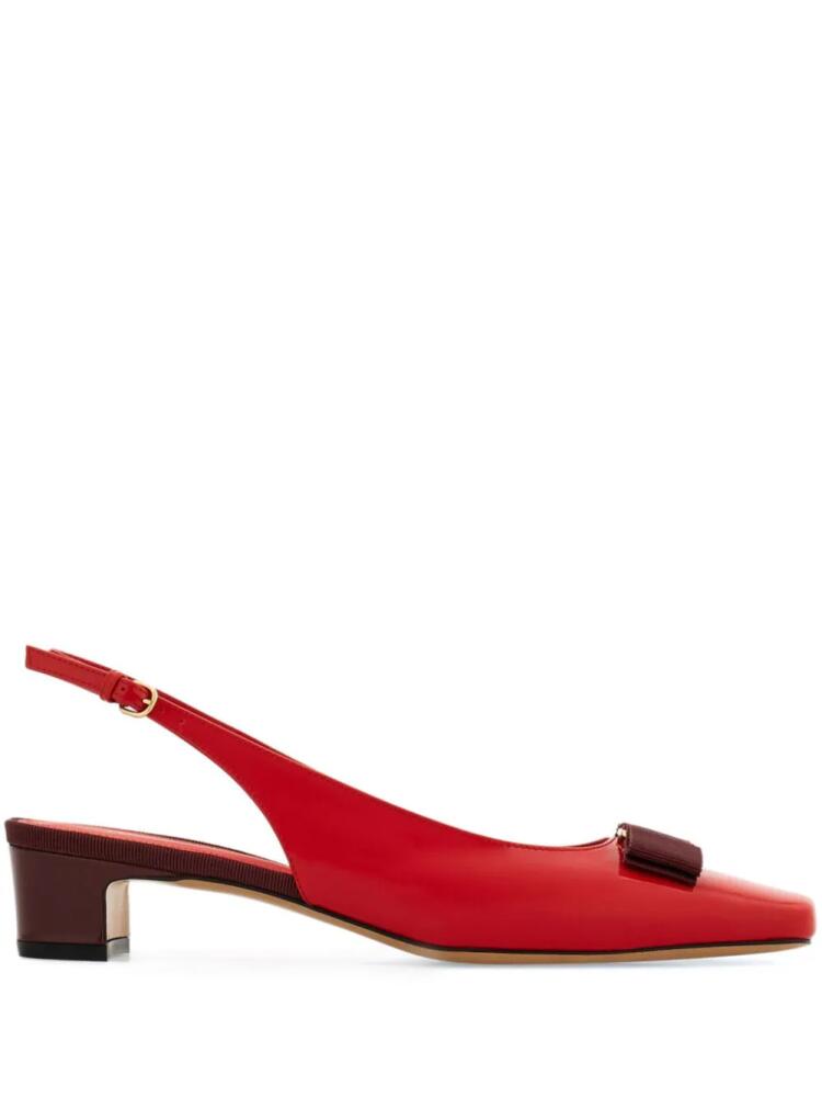 Ferragamo 30mm Vara pumps - Red Cover