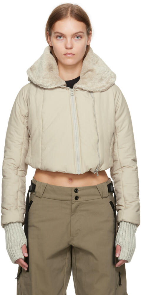 HYEIN SEO Beige Insulated Jacket & Vest Set Cover