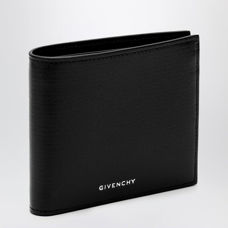 Givenchy Black leather wallet with logo Cover