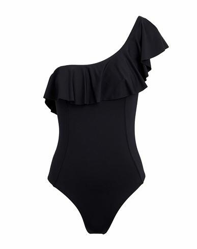 8 By Yoox One Piece Swimsuit Woman One-piece swimsuit Black Recycled polyamide, Elastane Cover