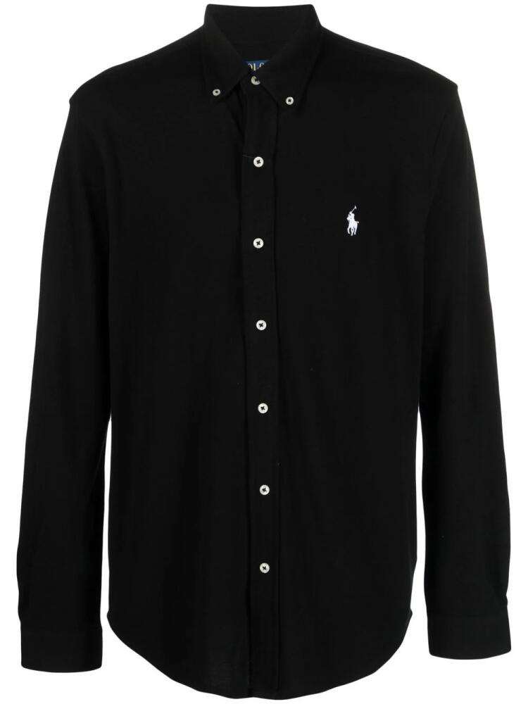 Polo Ralph Lauren Polo Pony button-collar shirt - Black Cover