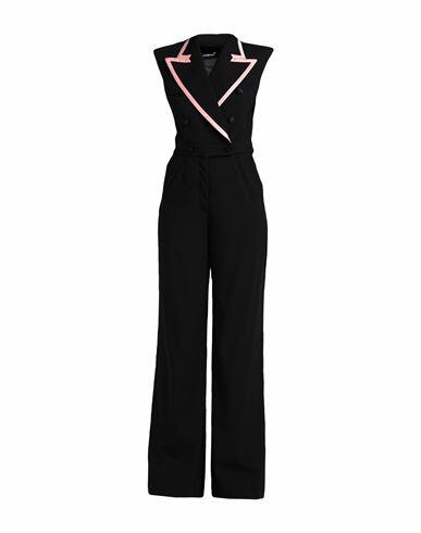 Dolce & gabbana Woman Jumpsuit Black Virgin Wool, Silk, Polyester, Elastane Cover