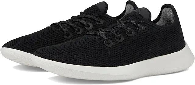 Allbirds Tree Runner (Jet Black (White)) Women's Shoes Cover