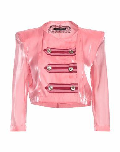 Patrizia Pepe Sera Woman Blazer Pink Polyester, Cotton, Viscose Cover