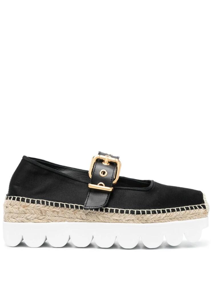 Marni Mary Jane canvas espadrilles - Black Cover