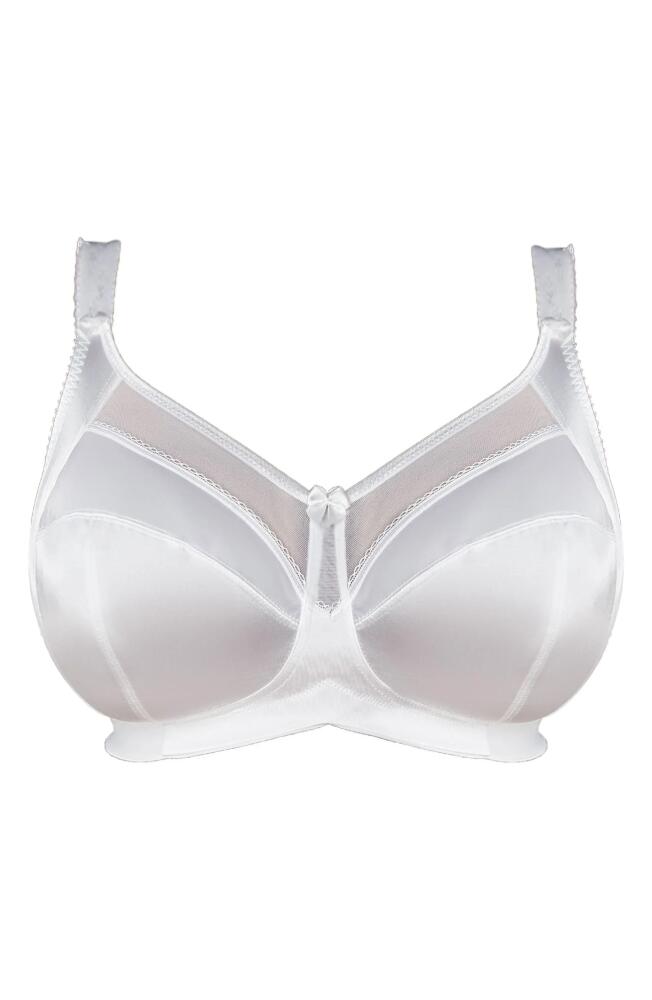 Goddess Keira Full Figure Soft Cup Bra in White Cover