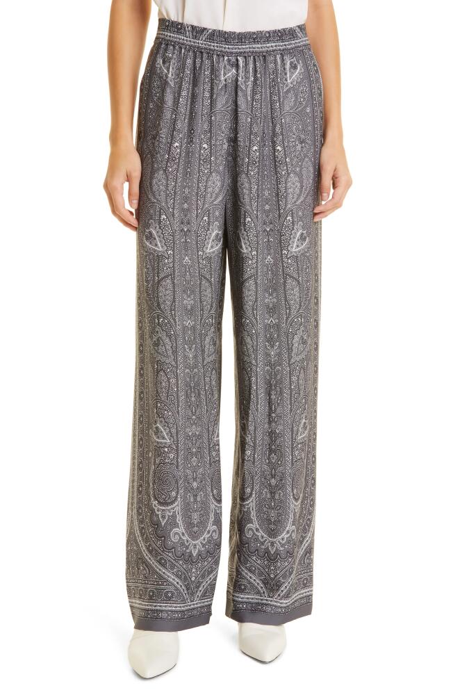 KOBI HALPERIN Wilco Paisley Pants in Black Multi Cover