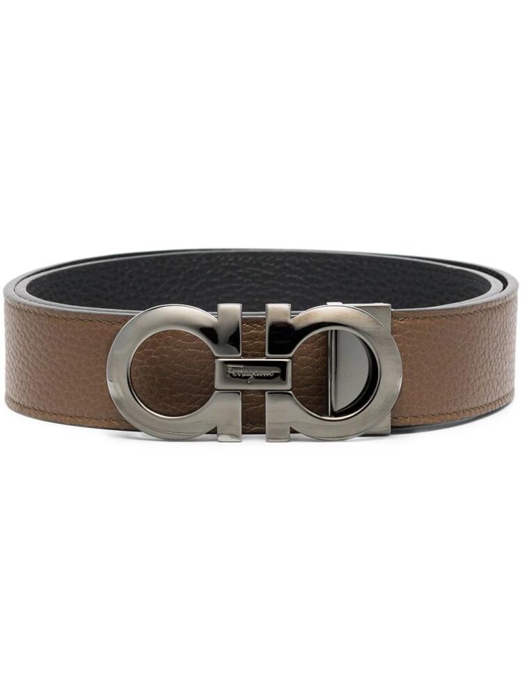 Ferragamo Muflone reversible belt - Black Cover