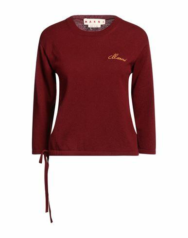 Marni Woman Sweater Brick red Cashmere Cover