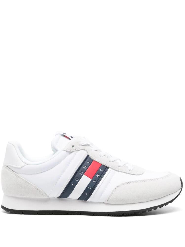 Tommy Jeans Runner panelled sneakers - White Cover