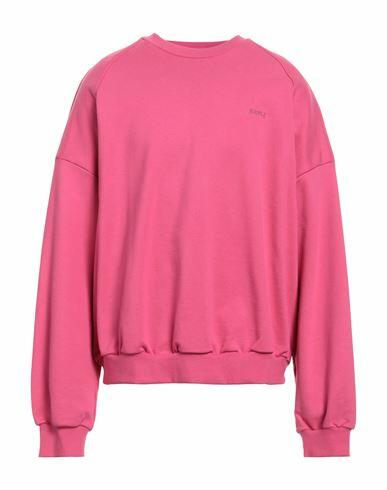 Juun. j Man Sweatshirt Fuchsia Cotton Cover