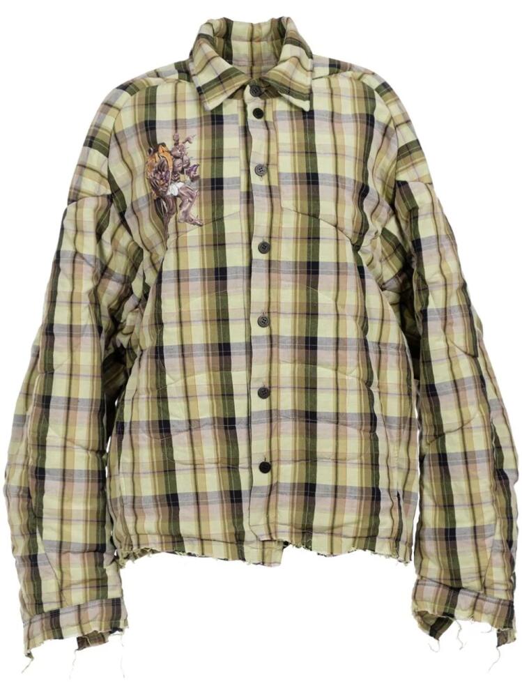 Natasha Zinko Camping shirt jacket - Purple Cover