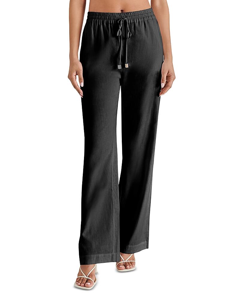 Steve Madden Venetia Drawstring Waist Pants Cover