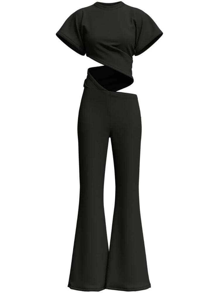 Margherita MACCAPANI Sere cutout-detail jumpsuit - Black Cover