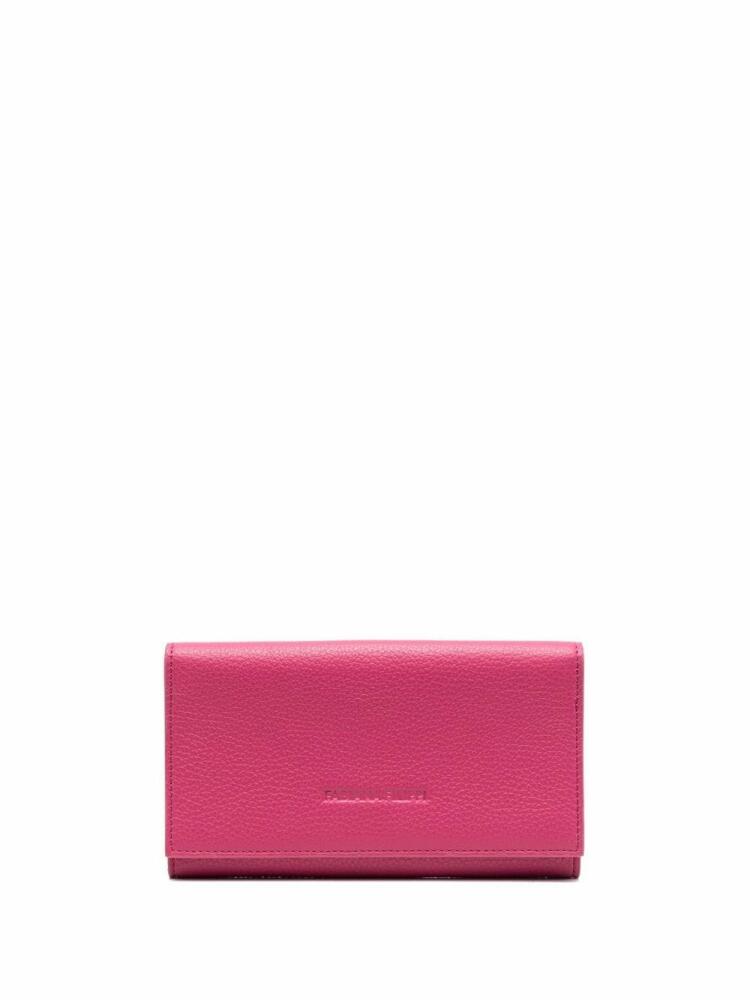 Fabiana Filippi bead chain detail wallet - Pink Cover