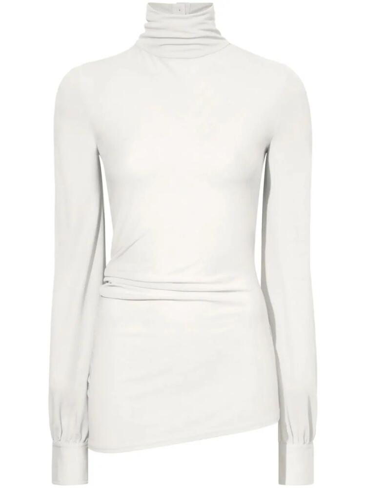 Proenza Schouler Sonia draped blouse - White Cover