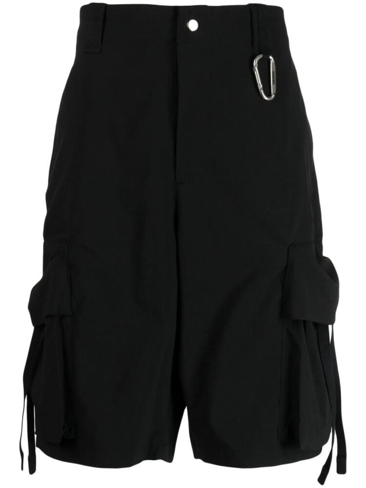 Spoonyard front-fastening cargo shorts - Black Cover