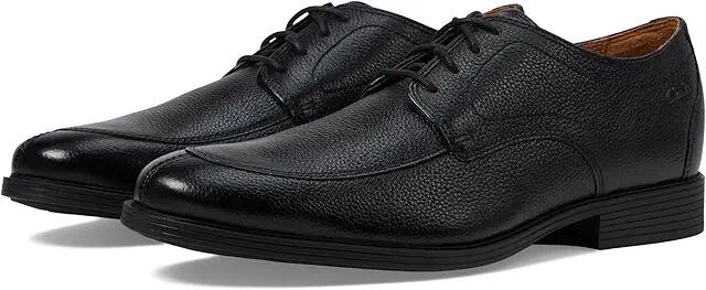 Clarks Whiddon Apron (Black Tumbled) Men's Lace Up Wing Tip Shoes Cover