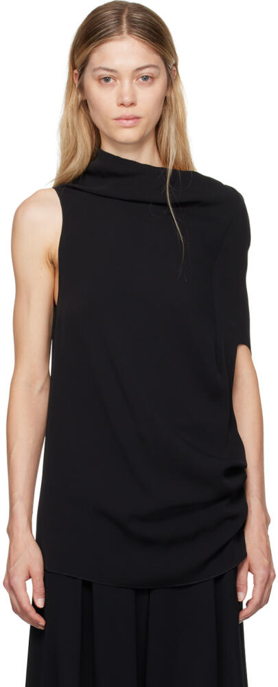 The Row Black Aria Tank Top Cover