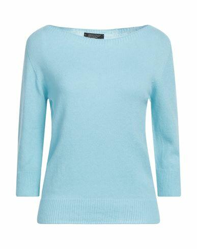 Aragona Woman Sweater Turquoise Cashmere Cover