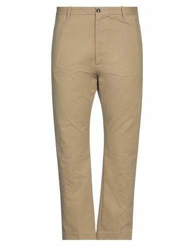 Nine In The Morning Man Pants Sand Cotton, Elastane Cover