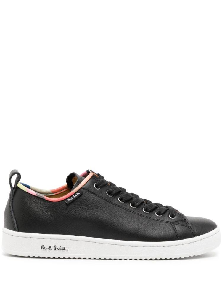 Paul Smith embossed-logo low-top sneakers - Black Cover