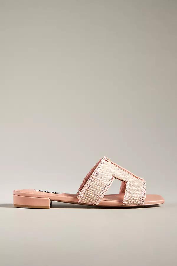 Bibi Lou Raffia Slide Sandals Cover