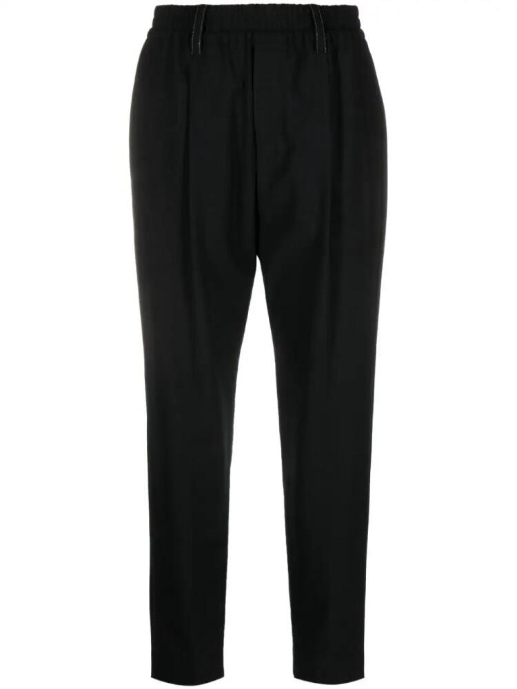 Brunello Cucinelli tailored cropped trousers - Black Cover