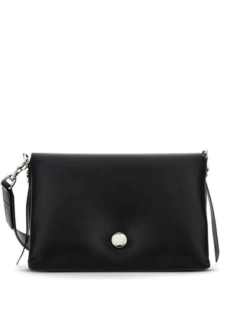 Hogan puffer leather crossbody bag - Black Cover