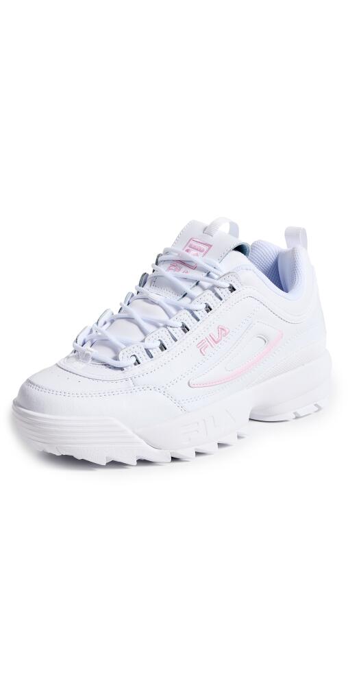 Fila Disruptor II Premium Sneakers White/Pirouette/White Cover