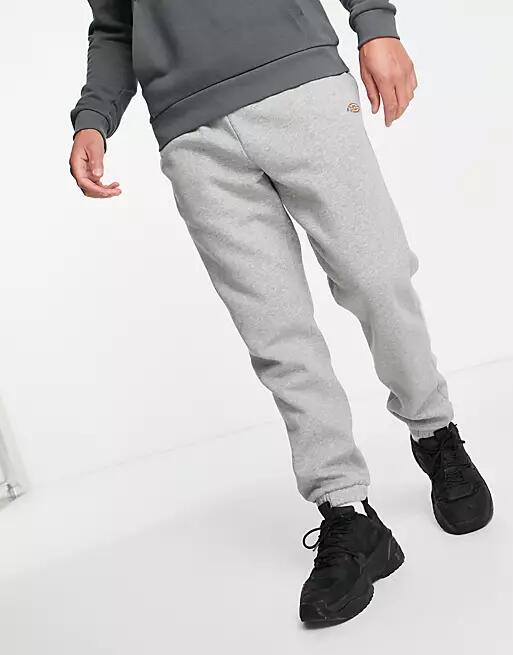 Dickies Mapleton oversized track pants in gray Cover