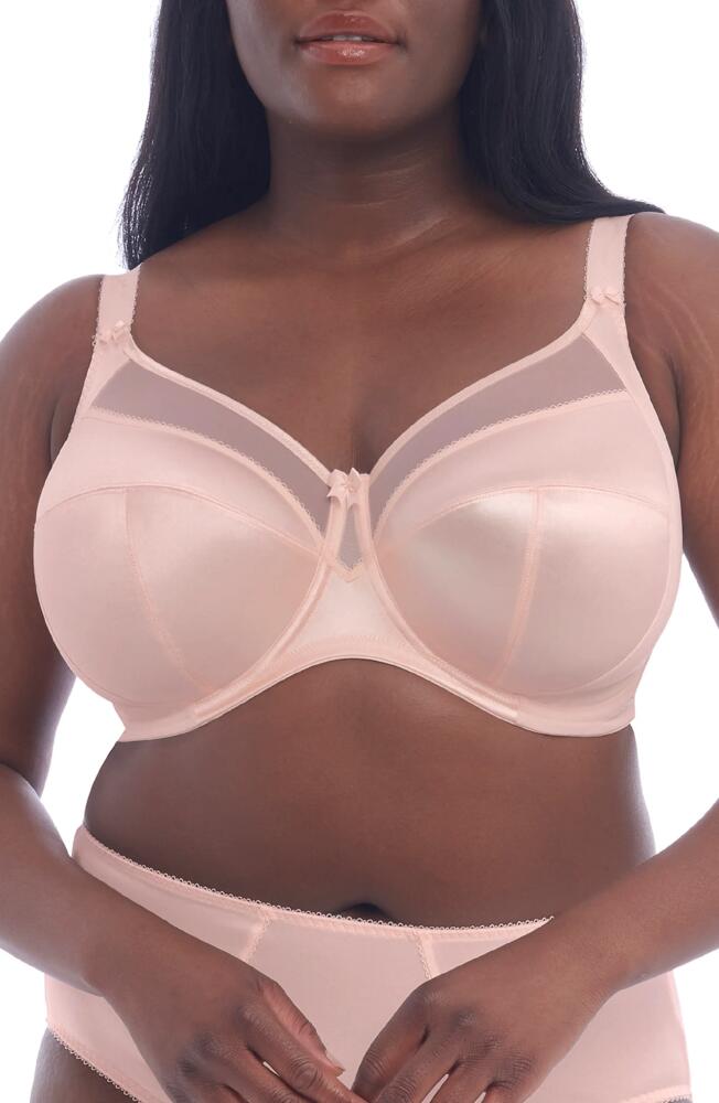 Goddess Keira Full Figure Underwire Bra in Pearl Blush Cover