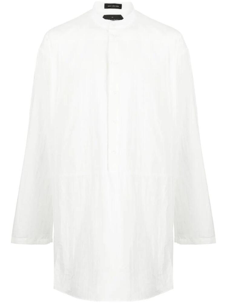 Nicolas Andreas Taralis long-sleeve cotton shirt - White Cover