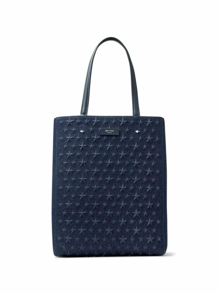 Jimmy Choo medium Lenny tote bag - Blue Cover