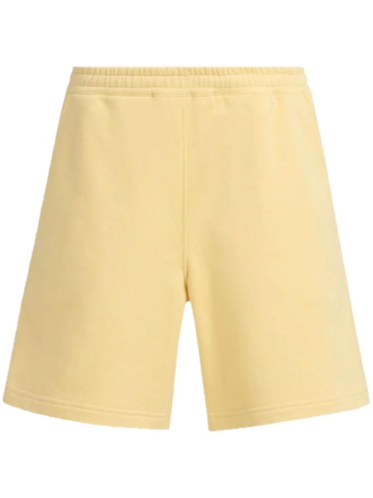 Marni straight-leg cotton shorts - Yellow Cover