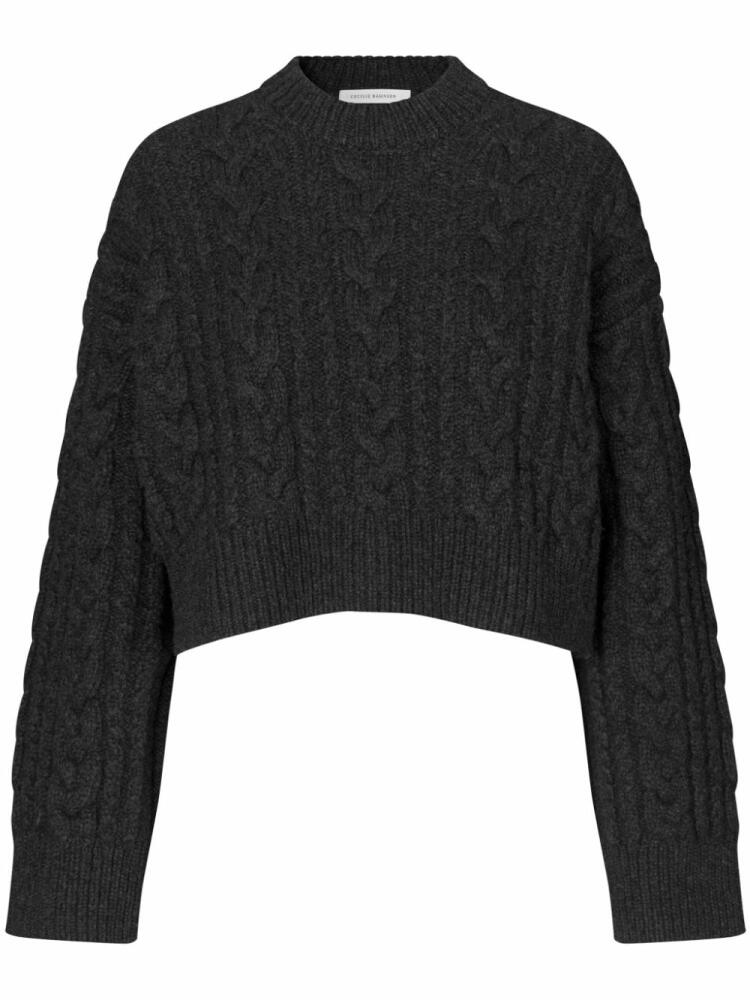 Cecilie Bahnsen cable-knit jumper - Grey Cover