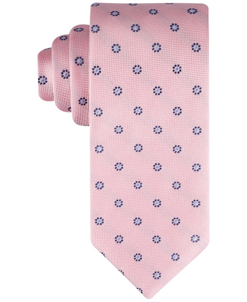 Tommy Hilfiger Men's Tucker Floral Medallion Tie - Pink Cover