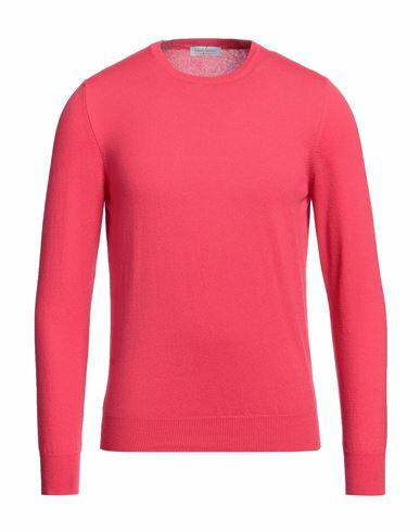 Gran Sasso Man Sweater Fuchsia Cashmere Cover