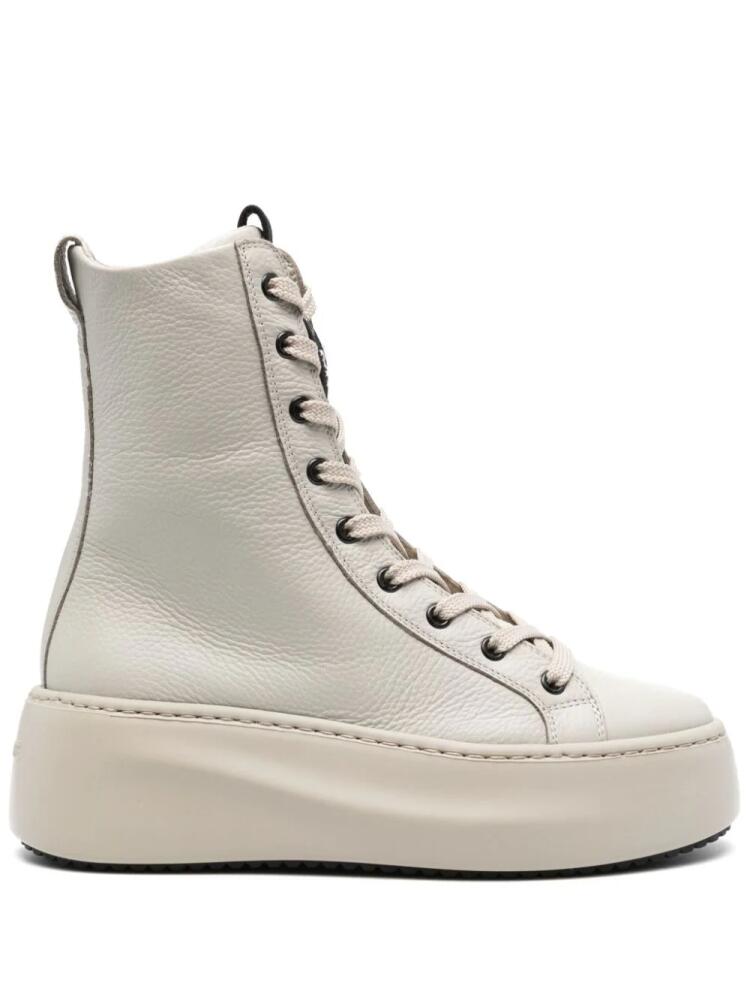 Vic Matie Butter leather boots - Neutrals Cover