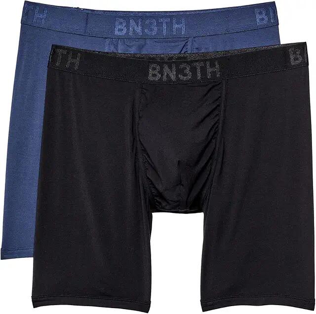 BN3TH Classic Boxer Brief 2-Pack - Solid (Black/Navy 2-Pack) Men's Underwear Cover