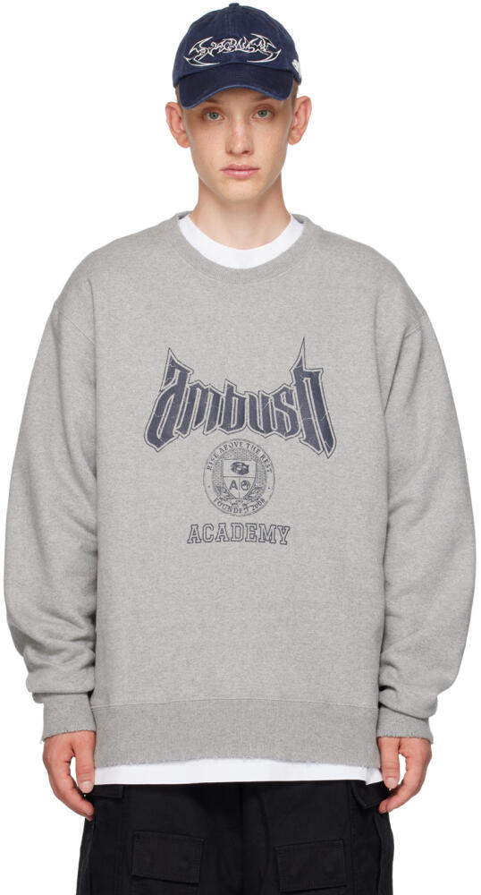 AMBUSH Gray 'Ambush Academy' Sweatshirt Cover