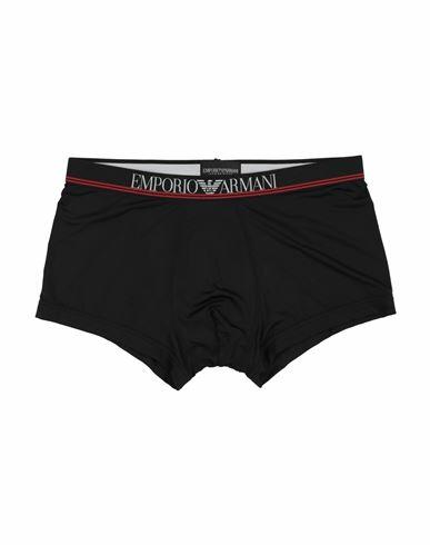 Emporio Armani Man Boxer Black Polyamide, Elastane Cover