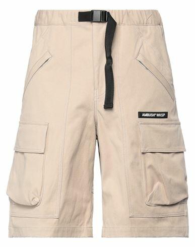 Ambush Man Shorts & Bermuda Shorts Beige Cotton Cover