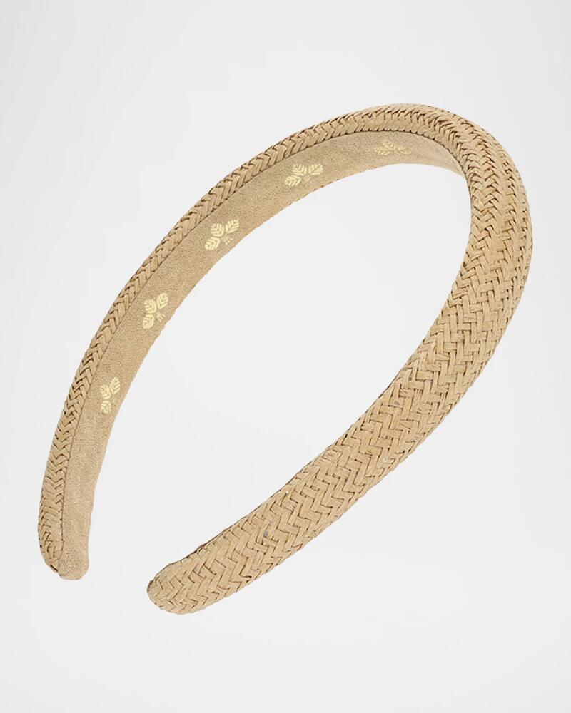 L. Erickson USA Coastline Woven Skinny Headband Cover