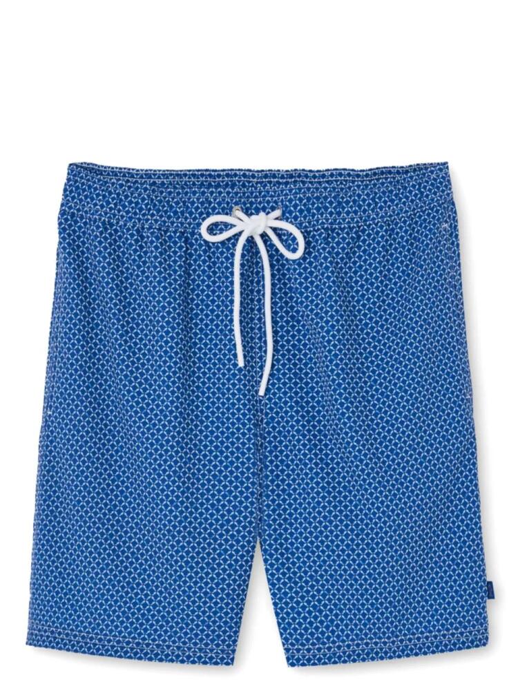 Paul & Shark shark-print swim shorts - Blue Cover