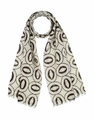 Franco Bassi Man Scarf Ivory Cotton Cover