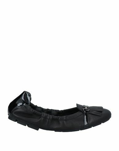 Hogan Woman Loafers Black Soft Leather Cover